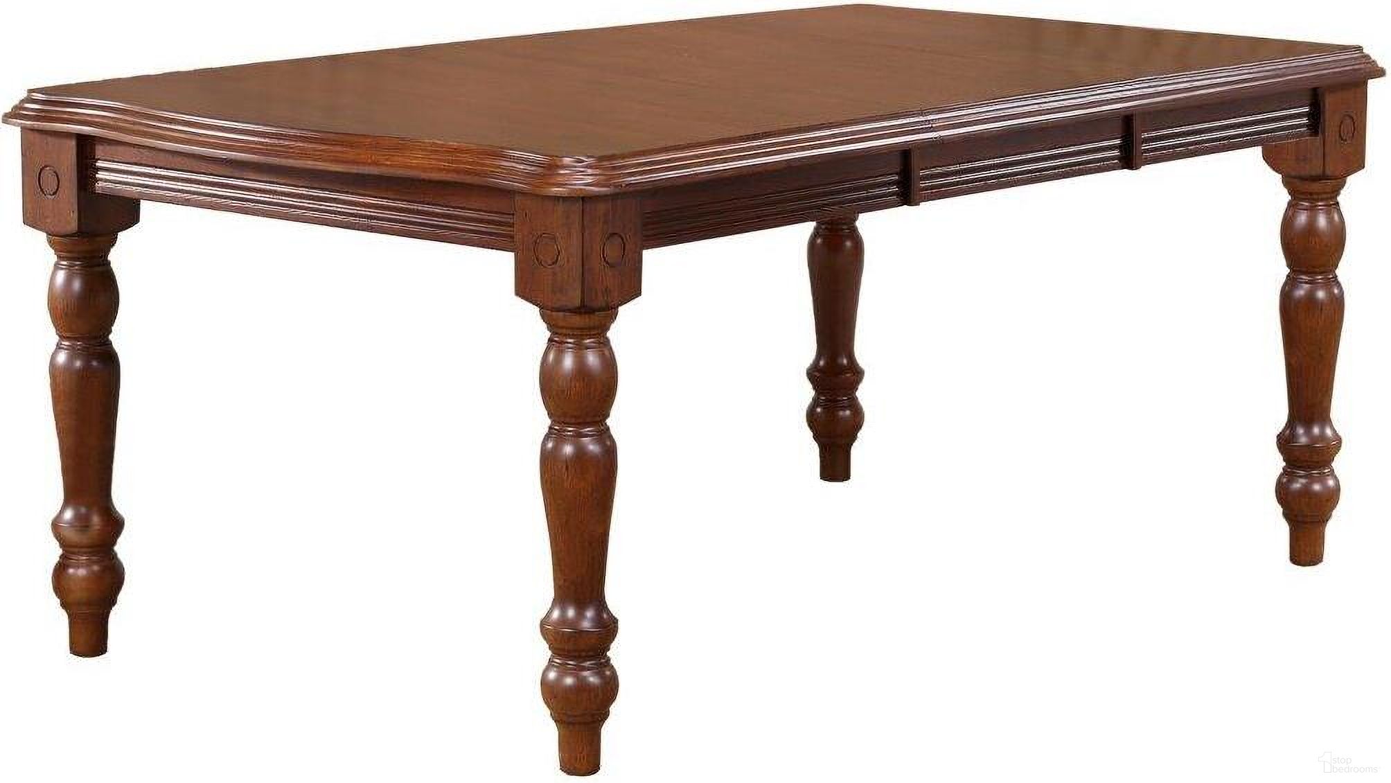 The appearance of Sunset Trading Andrews 72 Inch Rectangular Extendable Dining Table In Chestnut Brown designed by Sunset Trading in the modern / contemporary interior design. This chestnut brown piece of furniture  was selected by 1StopBedrooms from Andrews Collection to add a touch of cosiness and style into your home. Sku: DLU-ADW4272-CT. Table Base Style: Legs. Material: Wood. Table Top Shape: Rectangular. Size: 42" x 72".