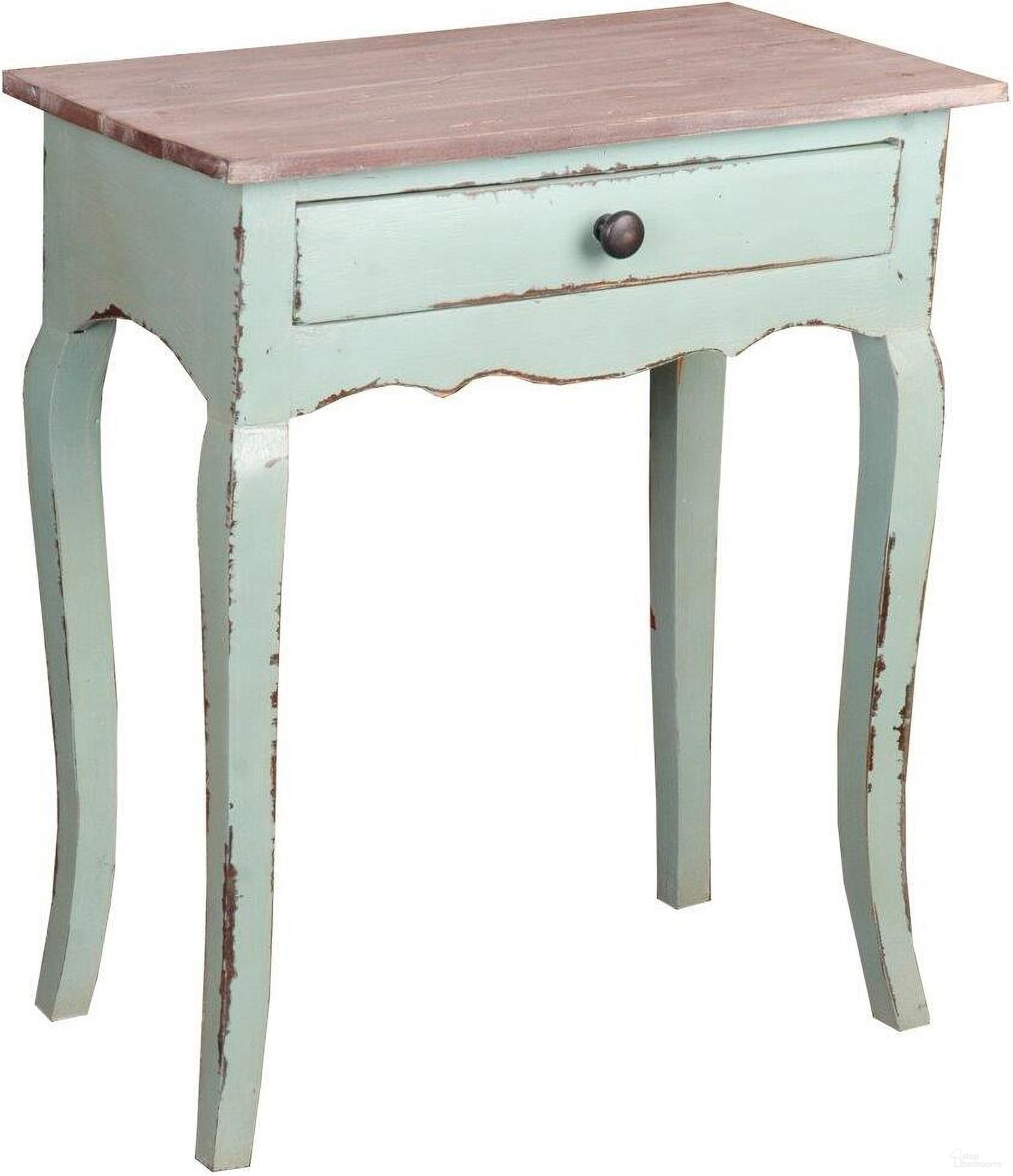 The appearance of Sunset Trading Lime Cottage Table designed by Sunset Trading in the traditional interior design. This lime piece of furniture  was selected by 1StopBedrooms from Shabby Chic Cottage Collection to add a touch of cosiness and style into your home. Sku: CC-TAB172TLD-BHLW. Material: Wood.