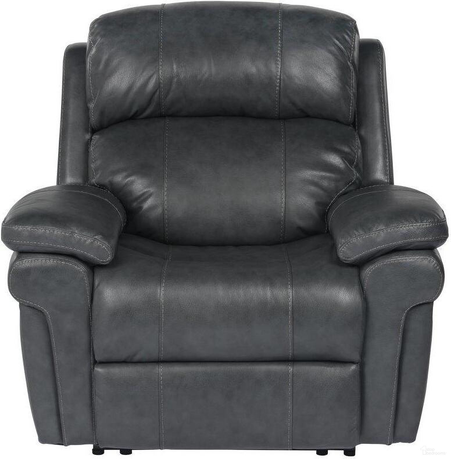 The appearance of Sunset Trading Luxe Leather Power Reclining Chair designed by Sunset Trading in the modern / contemporary interior design. This steel gray piece of furniture was selected by 1StopBedrooms from Luxe Leather Collection to add a touch of cosiness and style into your home. Sku: SU-9102-94-1394-85. Material: Wood.