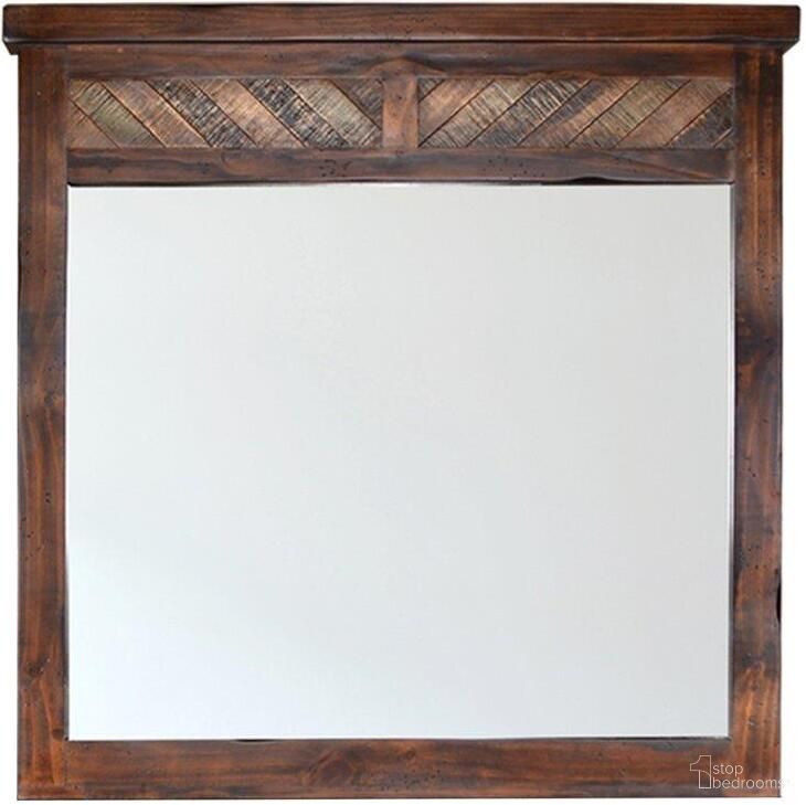 The appearance of Sunset Trading Riviera Mirror designed by Sunset Trading in the modern / contemporary interior design. This distressed walnut piece of furniture was selected by 1StopBedrooms from Riviera Collection to add a touch of cosiness and style into your home. Sku: HH-4280-320. Material: Pine.