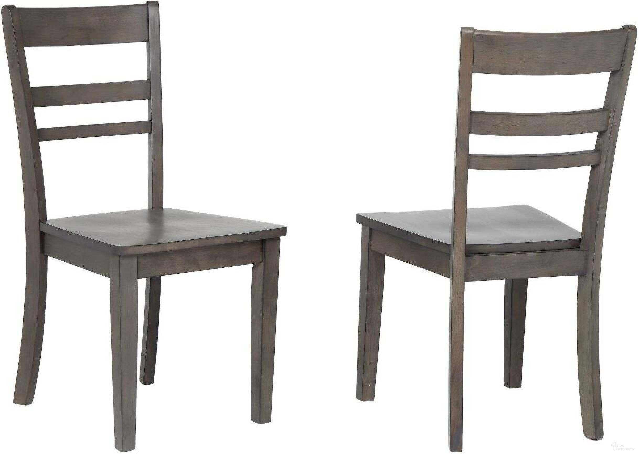 The appearance of Sunset Trading Shades of Gray Slat Back Dining Chair designed by Sunset Trading in the traditional interior design. This weathered grey piece of furniture was selected by 1StopBedrooms from Shades Of Gray Collection to add a touch of cosiness and style into your home. Sku: DLU-EL-C200-2. Material: Wood. Chair Type: Side Chair.