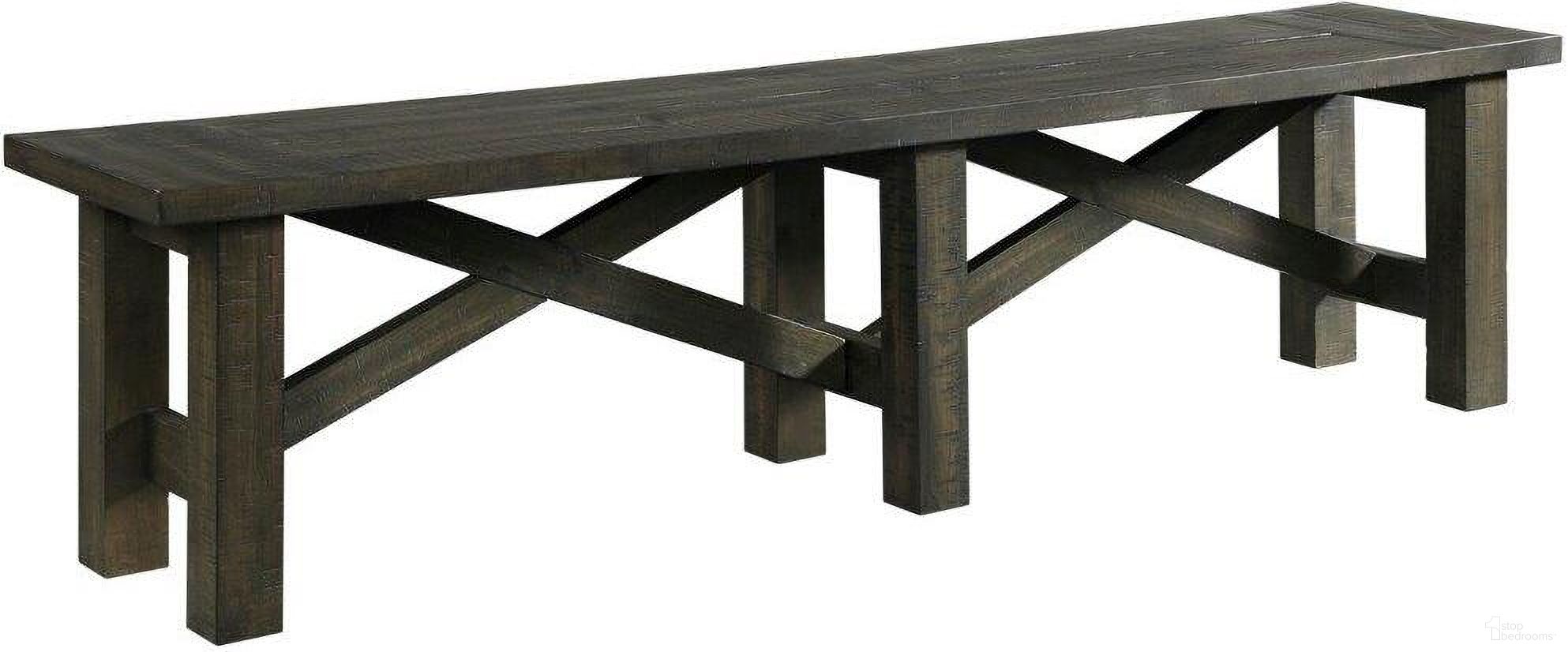The appearance of Sunset Trading Trestle 72 Inch Dining Bench Distressed Gray Wood designed by Sunset Trading in the modern / contemporary interior design. This gray piece of furniture was selected by 1StopBedrooms from Trestle Collection to add a touch of cosiness and style into your home. Sku: ED-SKBN. Material: Wood.