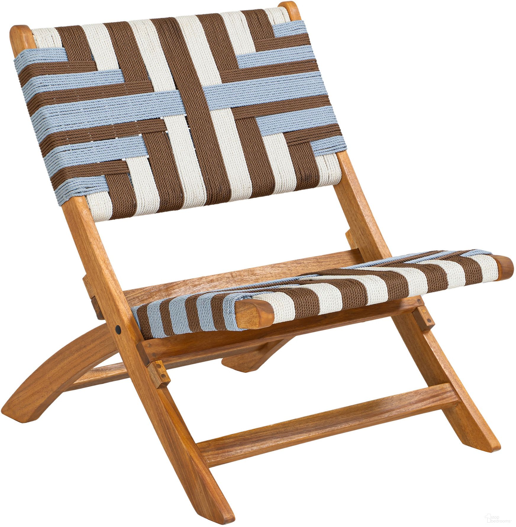 The appearance of Sunshine Lounge Chair In Multicolor designed by Zuo Modern in the modern / contemporary interior design. This multicolor piece of furniture  was selected by 1StopBedrooms from Sunshine Collection to add a touch of cosiness and style into your home. Sku: 704153. Material: Acacia Wood.