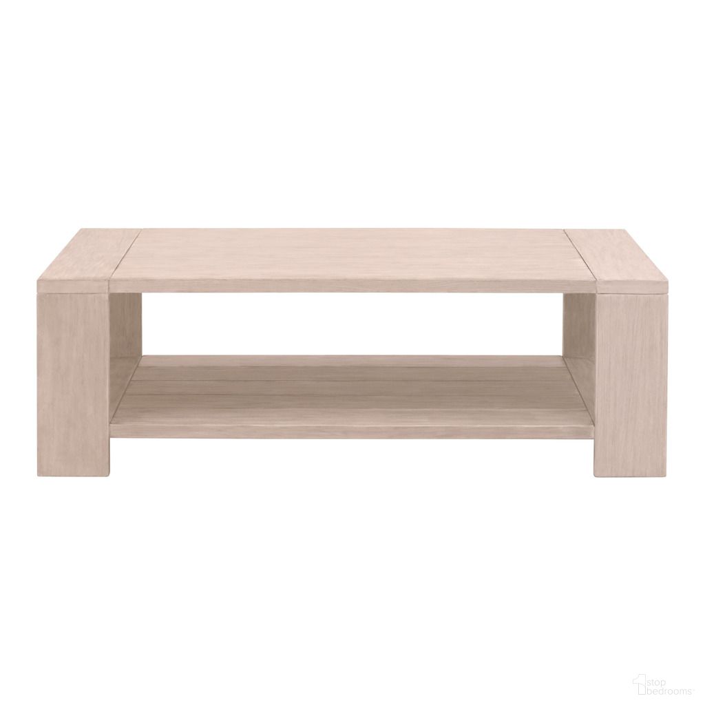 The appearance of Sur Outdoor Coffee Table In Washed Ever Teak designed by Essentials For Living in the transitional interior design. This washed ever teak piece of furniture was selected by 1StopBedrooms from Woven Collection to add a touch of cosiness and style into your home. Sku: 6875.W-ET. Material: Teak Wood.