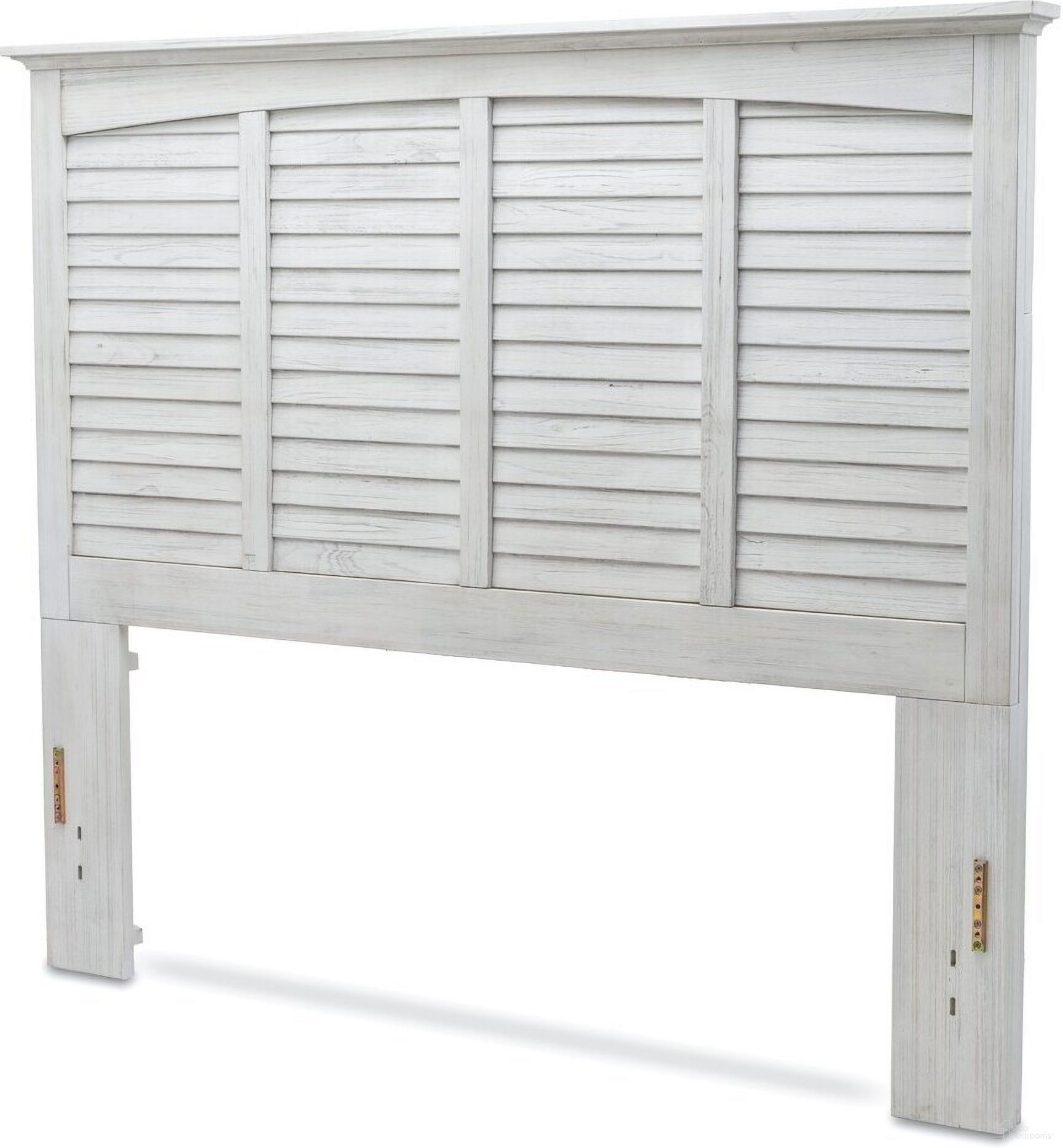 The appearance of Surfside Queen Headboard In White designed by Sea Winds Trading in the transitional interior design. This white piece of furniture  was selected by 1StopBedrooms from Surfside Collection to add a touch of cosiness and style into your home. Sku: B27740-WW. Material: Wood. Bed Size: Queen.