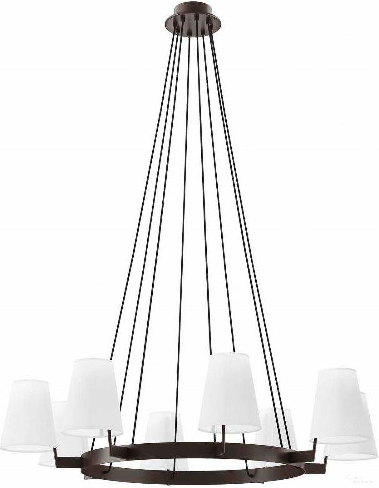 The appearance of Surround White And Brushed Brass 8-Light Chandelier EEI-5641-WHI-BRZ designed by Modway in the modern / contemporary interior design. This white and brushed brass piece of furniture was selected by 1StopBedrooms from Surround Collection to add a touch of cosiness and style into your home. Sku: EEI-5641-WHI-BRZ.