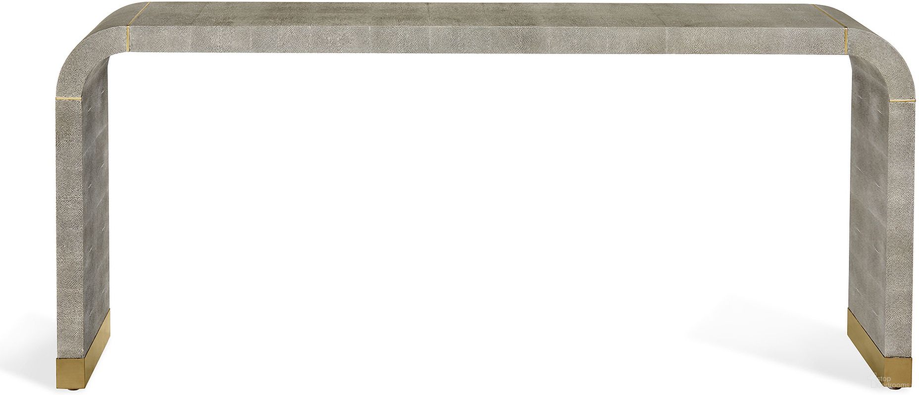 The appearance of Sutherland Console Table In Grey designed by Interlude Home in the modern / contemporary interior design. This grey piece of furniture was selected by 1StopBedrooms from Sutherland Collection to add a touch of cosiness and style into your home. Sku: 139054. Material: Wood.