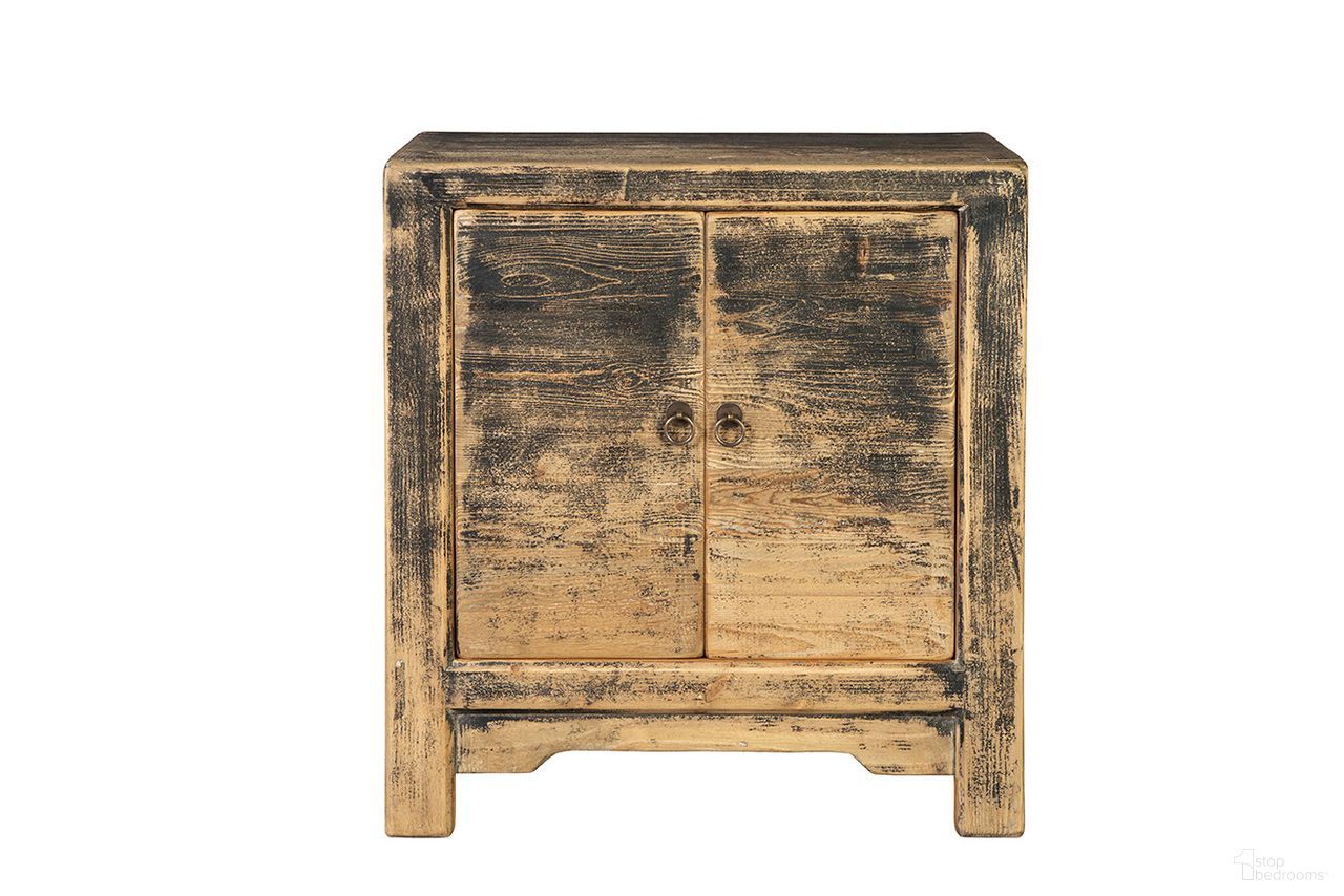 The appearance of Sutherlind Cabinet designed by Furniture Classics in the rustic / southwestern interior design. This  piece of furniture  was selected by 1StopBedrooms from Sutherlind Collection to add a touch of cosiness and style into your home. Sku: 20-527. Material: Reclaimed Elm.