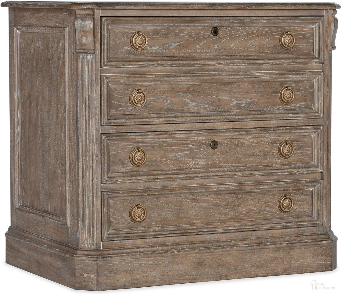 The appearance of Sutter Lateral File designed by Hooker in the traditional interior design. This medium wood piece of furniture  was selected by 1StopBedrooms from Sutter Collection to add a touch of cosiness and style into your home. Sku: 5981-10466-80. Material: Veneer.