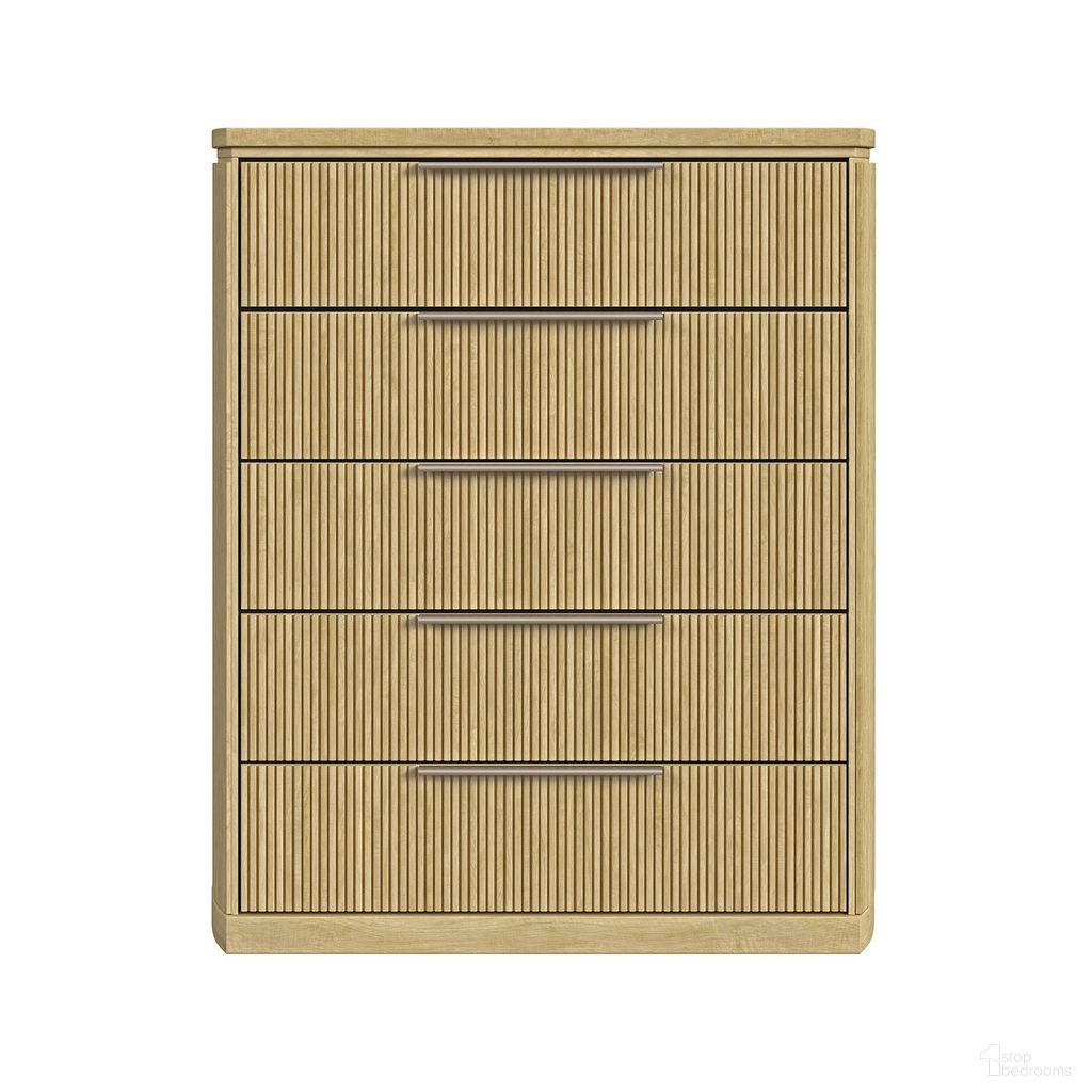 The appearance of Sutton 5-Drawer Chest In Natural designed by Picket House in the modern / contemporary interior design. This natural piece of furniture was selected by 1StopBedrooms from Sutton Collection to add a touch of cosiness and style into your home. Sku: B-16000-6-CH. Material: Paper.