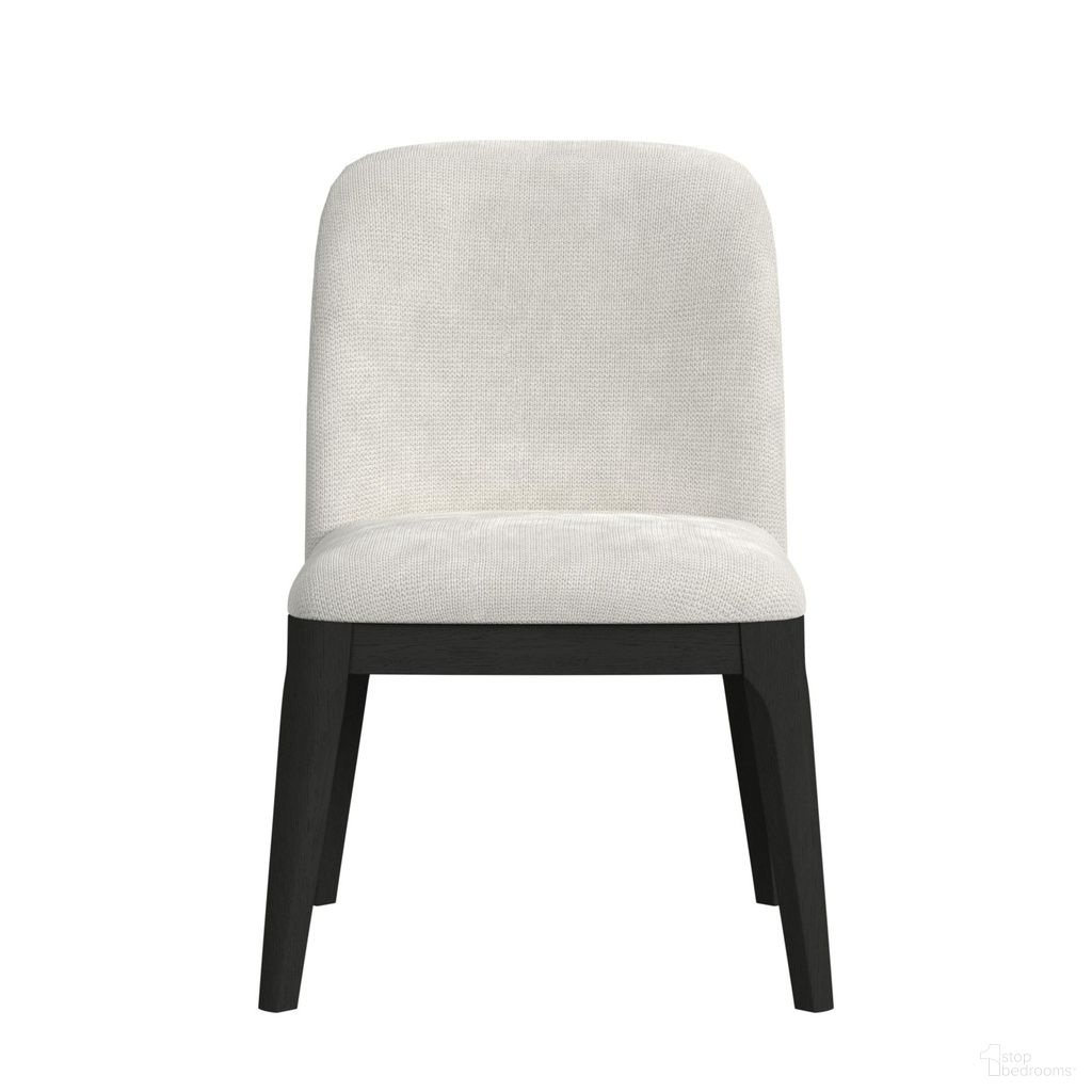 Sutton Dining Side Chair Set of 2 In Black and Grain