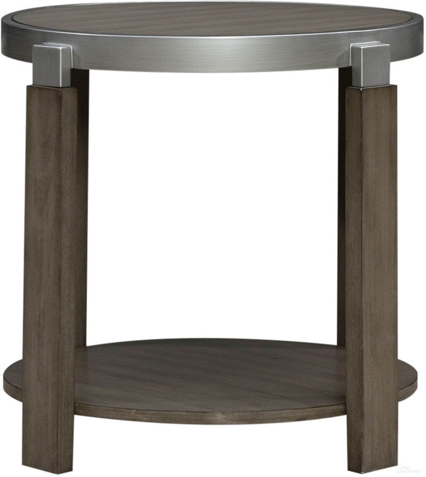 The appearance of Sutton End Table In Sand designed by Liberty in the modern / contemporary interior design. This sand piece of furniture  was selected by 1StopBedrooms from Sutton Collection to add a touch of cosiness and style into your home. Sku: 232-OT1020. Material: Poplar Solid.