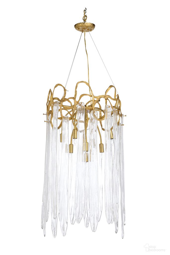 The appearance of Sutton House Chandelier In Gold designed by Chelsea House in the modern / contemporary interior design. This gold piece of furniture was selected by 1StopBedrooms from Chelsea House Misc Collection to add a touch of cosiness and style into your home. Sku: 69625. Material: Brass.