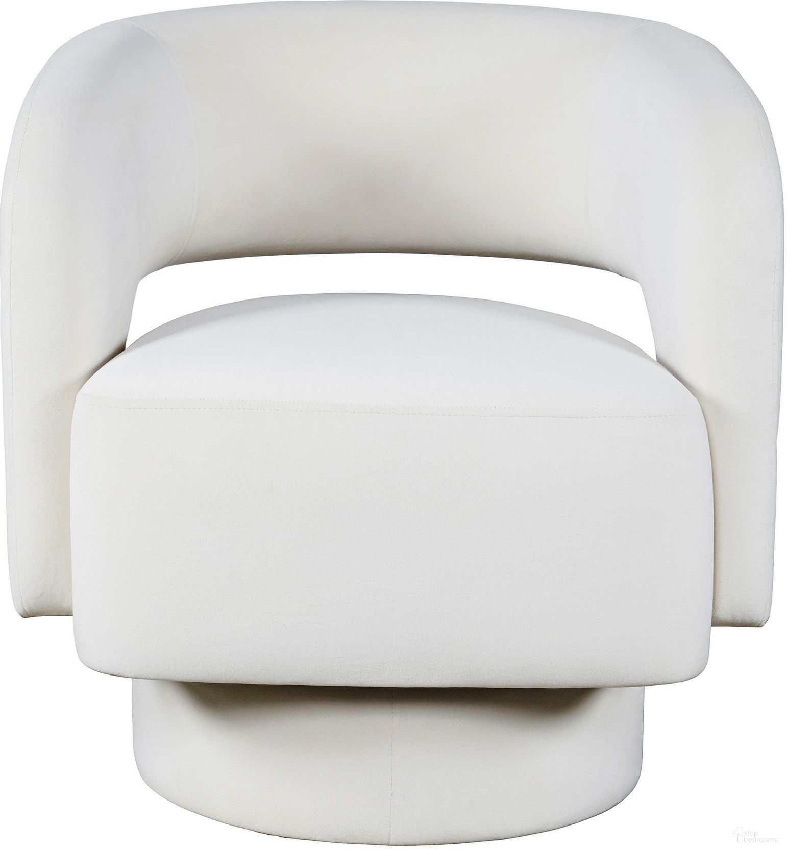 The appearance of Sutton Upholstered Split Back Curved Sculpture Swivel Accent Chair In Natural designed by Jofran in the modern / contemporary interior design. This natural piece of furniture was selected by 1StopBedrooms from Sutton Collection to add a touch of cosiness and style into your home. Sku: SUTTON-SW-NATURAL. Material: Iron.