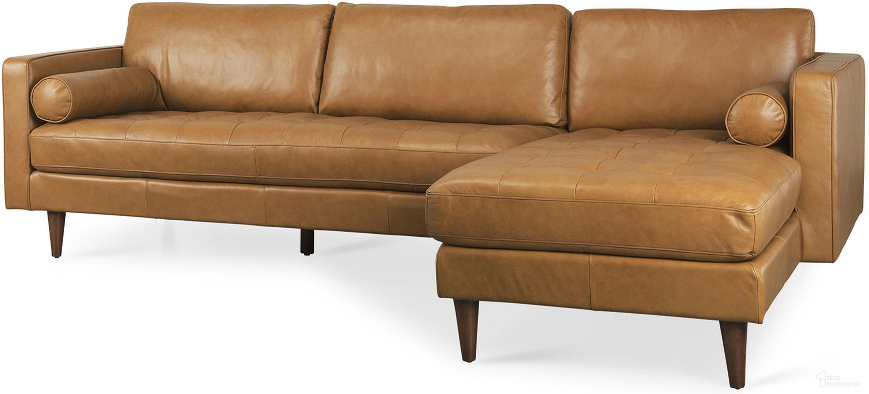 The appearance of Svend Sofa In Tan designed by Mercana in the modern / contemporary interior design. This tan piece of furniture was selected by 1StopBedrooms from Svend Collection to add a touch of cosiness and style into your home. Sku: 69691-AB. Material: Leather.