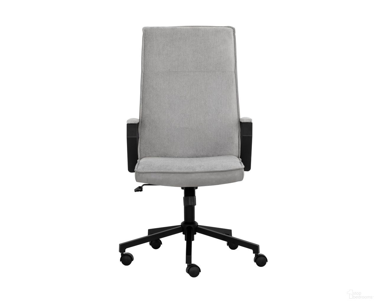 Swanson Office Chair In Bravo Metal and Polo Club Stone