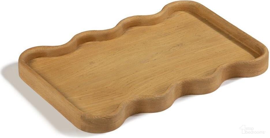 The appearance of Swirl Tray In Natural designed by Union Home Furniture in the modern / contemporary interior design. This natural piece of furniture  was selected by 1StopBedrooms from Swirl Collection to add a touch of cosiness and style into your home. Sku: DIN00338. Material: Wood.