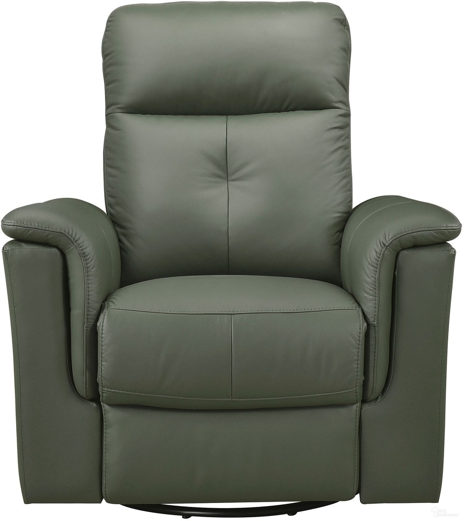 Bristow Swivel Glider Reclining Chair In Green