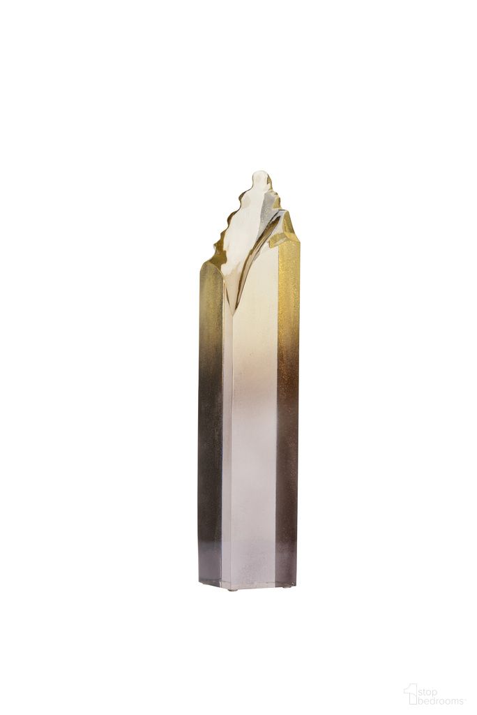 The appearance of Sybil Sculpture Large In Gold designed by Wildwood in the modern / contemporary interior design. This gold piece of furniture was selected by 1StopBedrooms from Wildwood Collection to add a touch of cosiness and style into your home. Sku: 302332. Material: Acrylic.