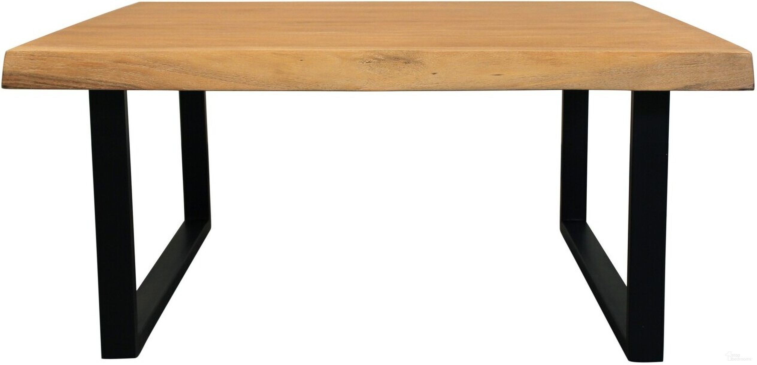 The appearance of Sycamore Solid Wood Live Edge Square Coffee Table In Natural designed by Moti in the country / farmhouse interior design. This natural piece of furniture  was selected by 1StopBedrooms from Sycamore Collection to add a touch of cosiness and style into your home. Sku: 59103003. Material: Wood.