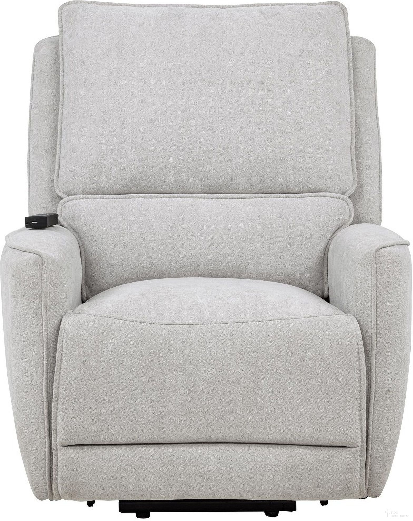 The appearance of Sylmar Chenille Upholstered Dual Power Lift Recliner In Dove Grey designed by Coaster in the transitional interior design. This dove grey piece of furniture  was selected by 1StopBedrooms from Sylmar Collection to add a touch of cosiness and style into your home. Sku: 610524PP. Material: Fabric.