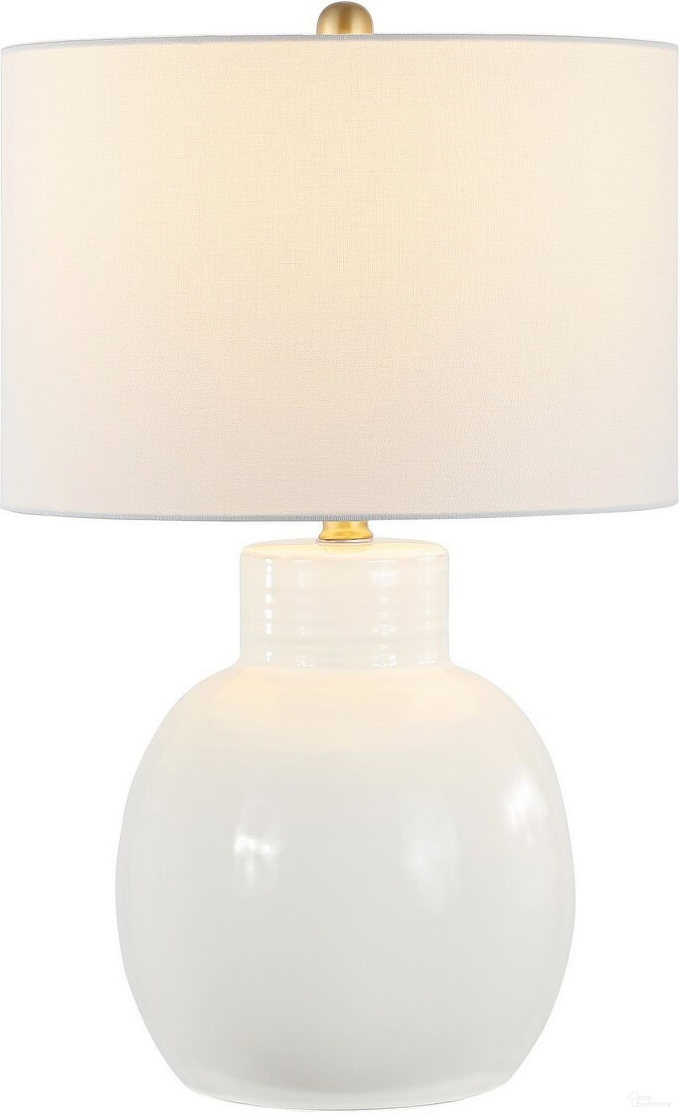 Syra Table Lamp in Ivory