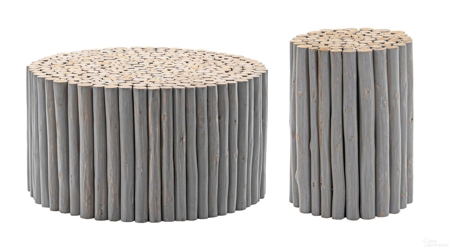 T1009-32 Occasional Table Set In Gray