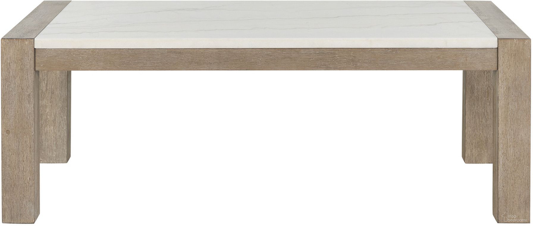 The appearance of T1321 Coffee Table In Natural and White designed by Global Furniture USA in the modern / contemporary interior design. This natural and white piece of furniture  was selected by 1StopBedrooms from T1321 Collection to add a touch of cosiness and style into your home. Sku: T1321CT. Material: Marble.
