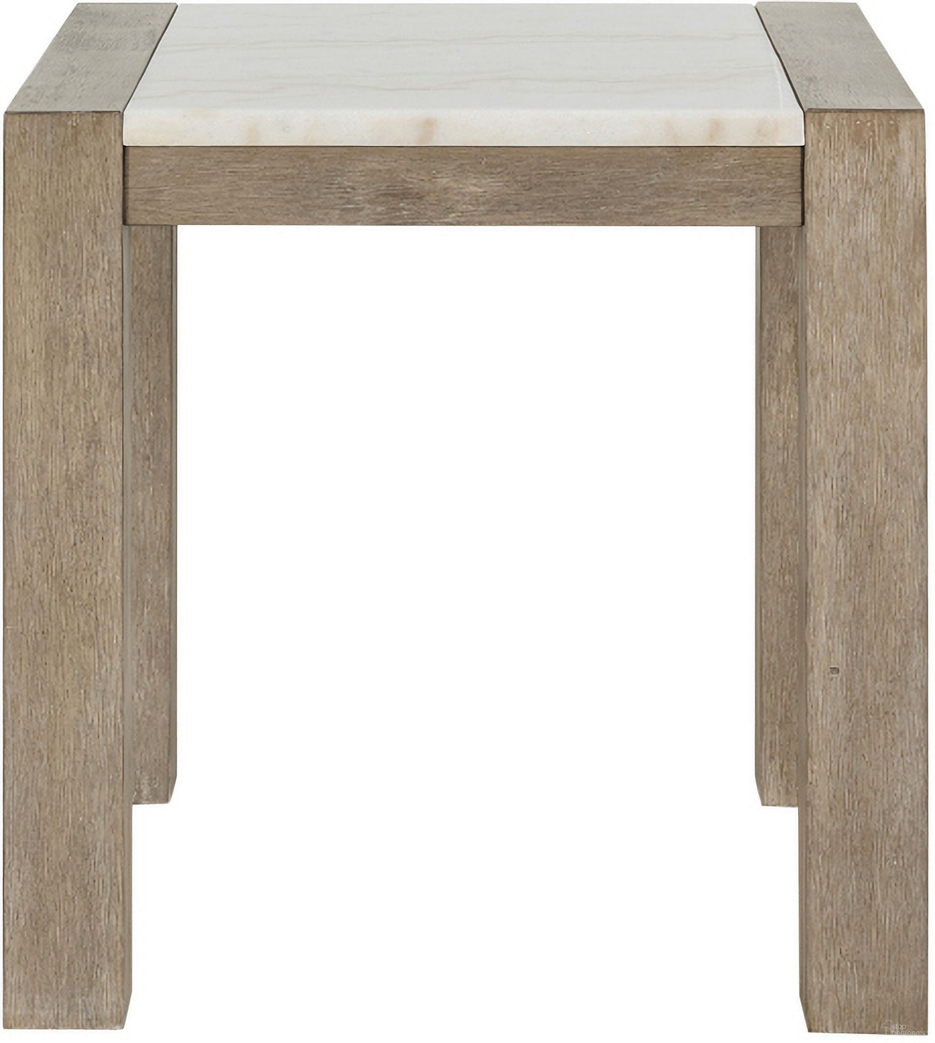 The appearance of T1321 End Table In Natural and White designed by Global Furniture USA in the modern / contemporary interior design. This natural and white piece of furniture  was selected by 1StopBedrooms from T1321 Collection to add a touch of cosiness and style into your home. Sku: T1321ET. Material: Marble.