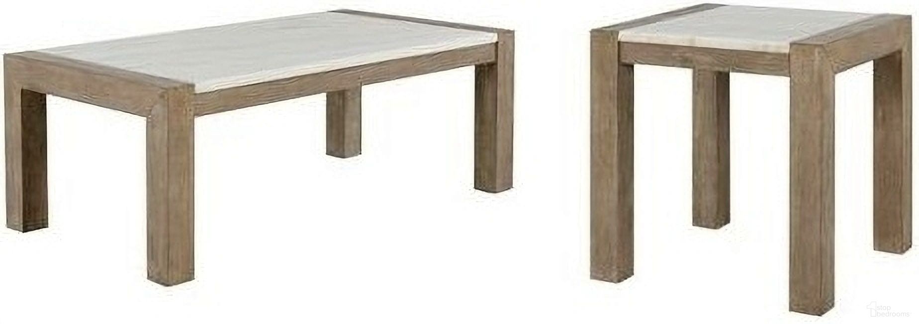 The appearance of T1321 Occasional Table Set In Natural and White designed by Global Furniture USA in the modern / contemporary interior design. This natural and white piece of furniture  was selected by 1StopBedrooms from T1321 Collection to add a touch of cosiness and style into your home. Sku: T1321CT;T1321ET. Material: Marble.