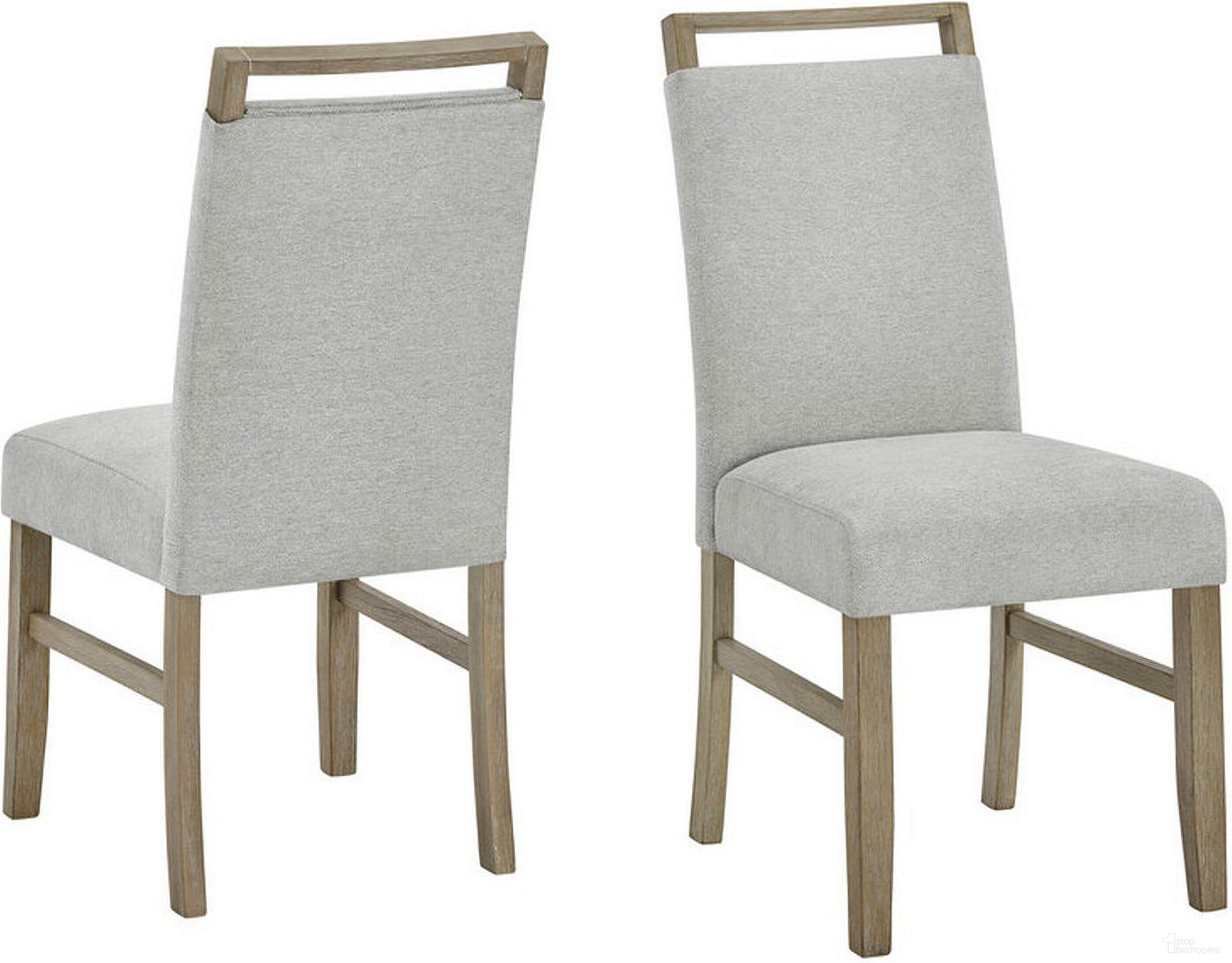 The appearance of Tabitha Dining Side Chair Set of 2 In Light Oak designed by Lilola Home in the transitional interior design. This light oak piece of furniture was selected by 1StopBedrooms from Tabitha Collection to add a touch of cosiness and style into your home. Sku: 30060-C. Material: Wood. Chair Type: Side Chair.