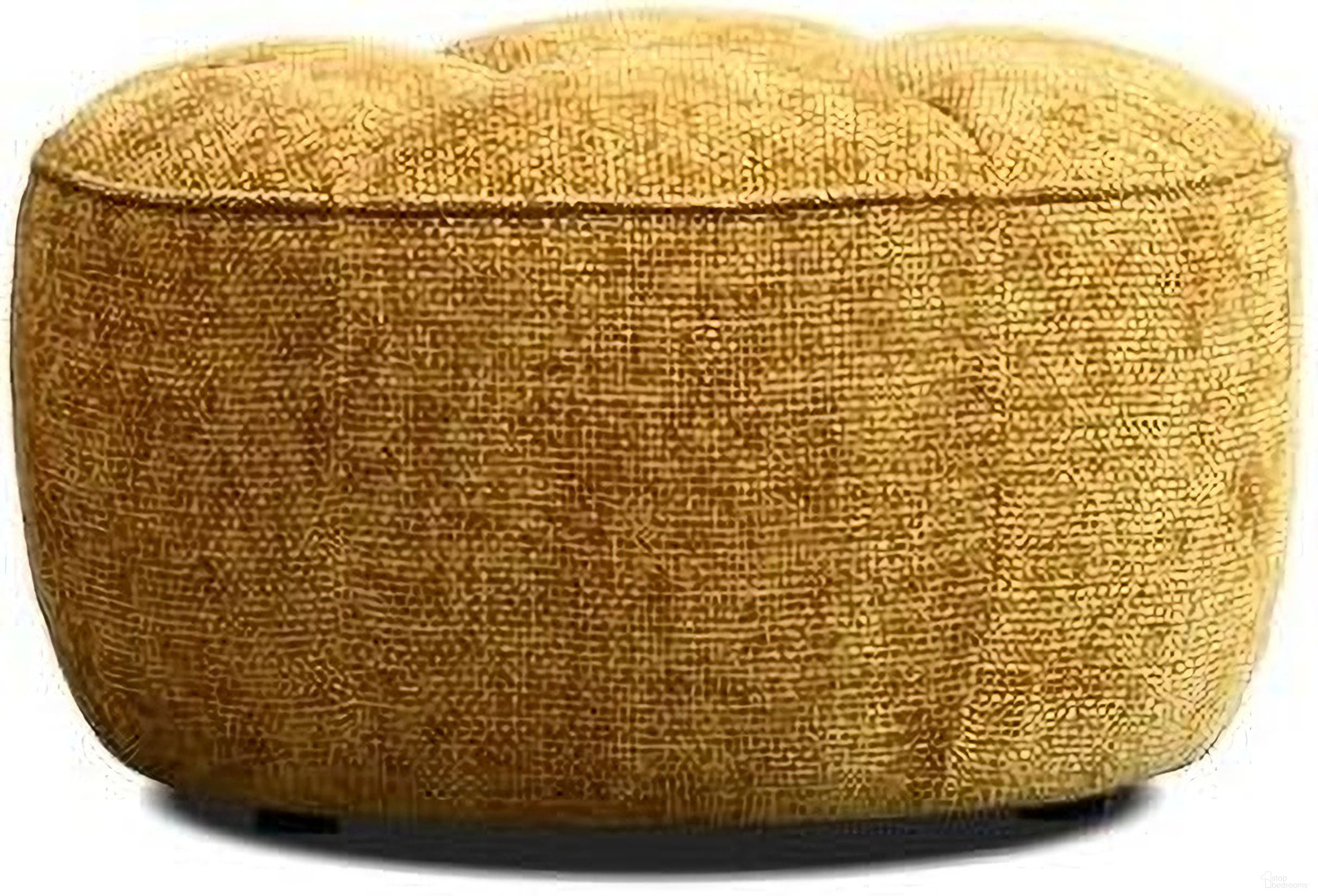 The appearance of Tahi Ottoman In Mustard designed by Mobital in the transitional interior design. This mustard piece of furniture was selected by 1StopBedrooms from Tahi Collection to add a touch of cosiness and style into your home. Sku: OST-TAHI-MUST-WOVE. Material: Wool.
