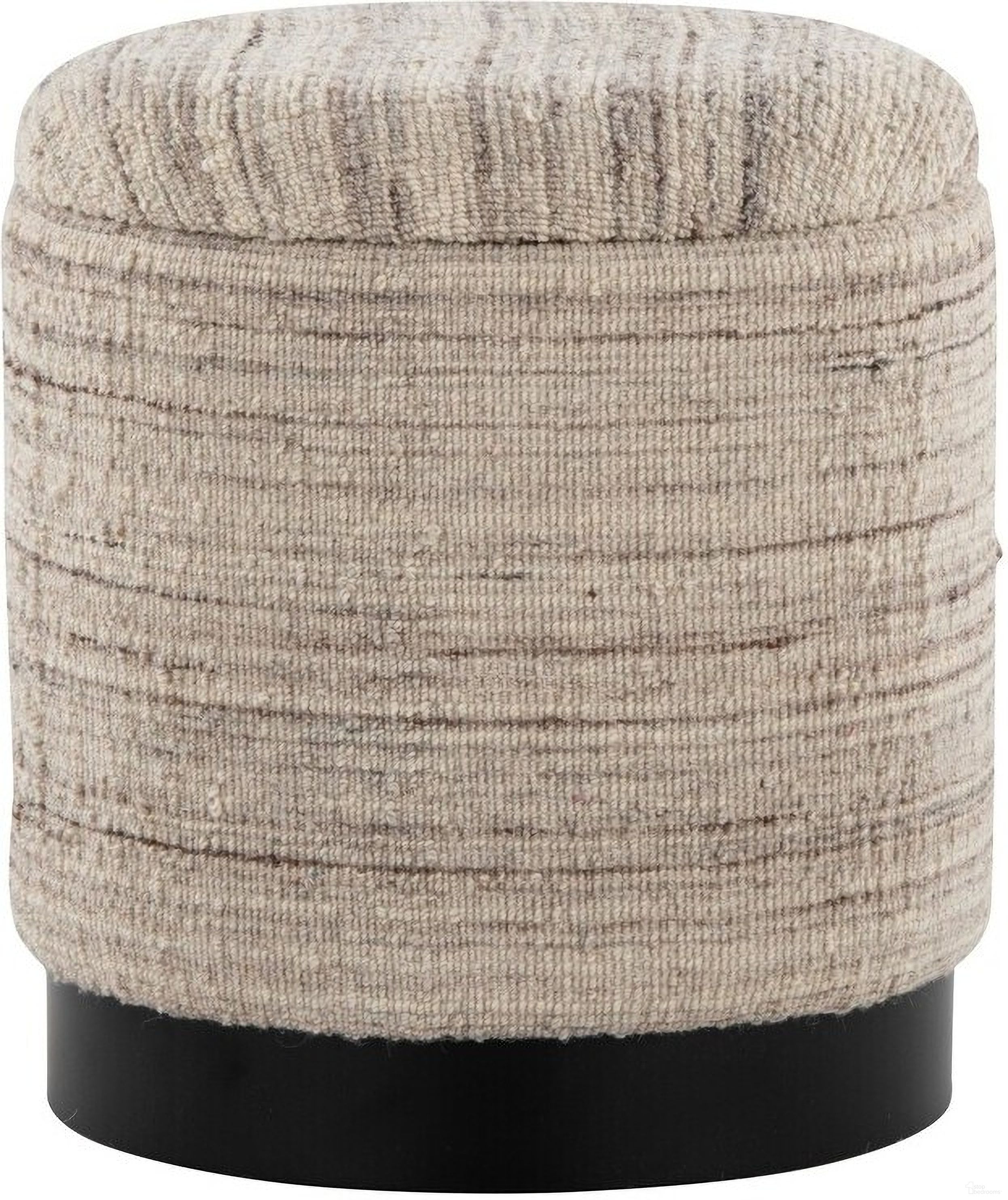 The appearance of Tahoe 18 Inch Band Ottoman In Black and Cream designed by Lumisource in the bohemian interior design. This black and cream piece of furniture was selected by 1StopBedrooms from Tahoe Collection to add a touch of cosiness and style into your home. Sku: OT-TAHOE BAND. Material: Wool.