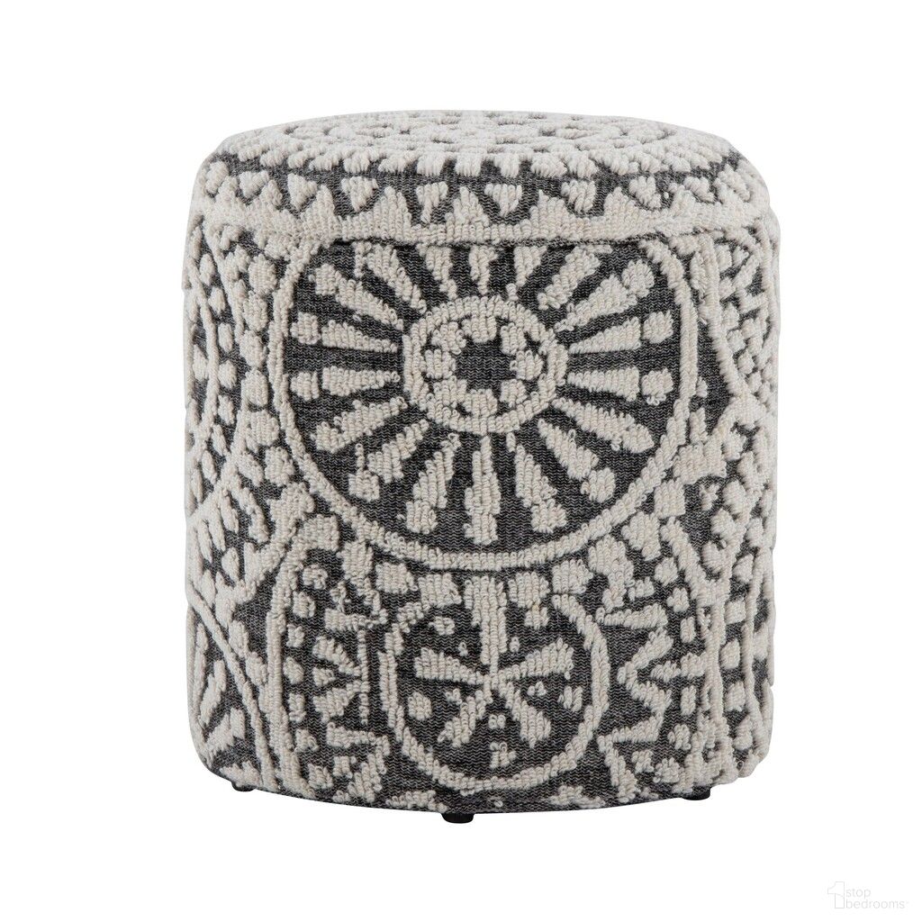 The appearance of Tahoe 18 Inch Mosaic Ottoman In Black and Ivory designed by Lumisource in the bohemian interior design. This black and ivory piece of furniture was selected by 1StopBedrooms from Tahoe Collection to add a touch of cosiness and style into your home. Sku: OT-TAHOE MOSAIC. Material: PU.