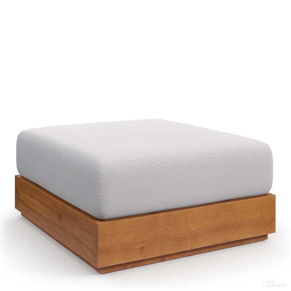 The appearance of Tahoe Outdoor Patio Acacia Wood Ottoman In Natural and Light Grey designed by Modway in the modern / contemporary interior design. This natural and light grey piece of furniture  was selected by 1StopBedrooms from Tahoe Collection to add a touch of cosiness and style into your home. Sku: EEI-6785-NAT-LGR. Material: Wood.