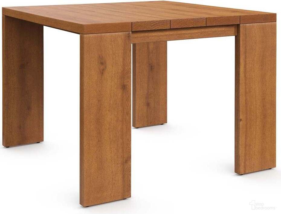 The appearance of Tahoe Outdoor Patio Acacia Wood Side Table In Natural designed by Modway in the modern / contemporary interior design. This natural piece of furniture  was selected by 1StopBedrooms from Tahoe Collection to add a touch of cosiness and style into your home. Sku: EEI-6787-NAT. Table Top Shape: Square. Material: Wood.