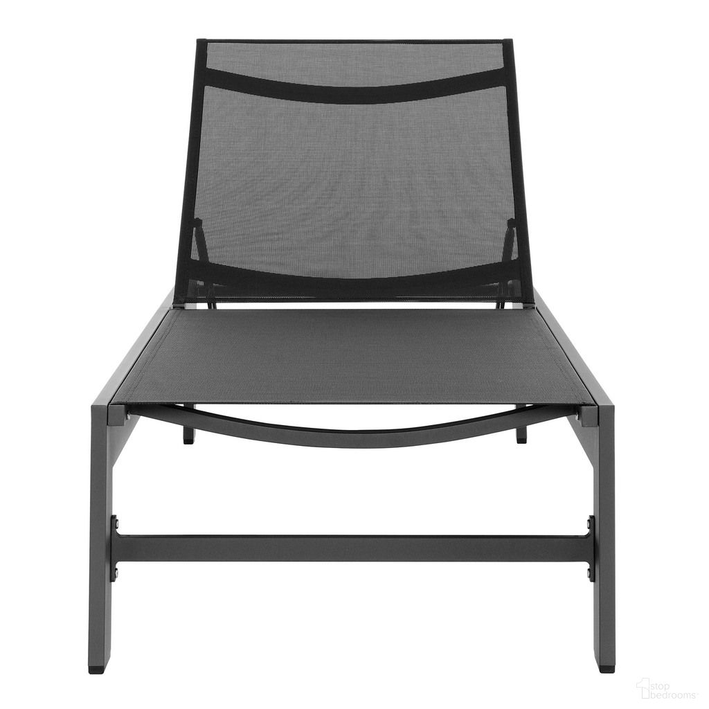 The appearance of Tahoe Outdoor Patio Mesh and Aluminum Chaise Lounge In Gray designed by Modway in the modern / contemporary interior design. This gray piece of furniture  was selected by 1StopBedrooms from Tahoe Collection to add a touch of cosiness and style into your home. Sku: EEI-7235-GRY. Material: Mesh.