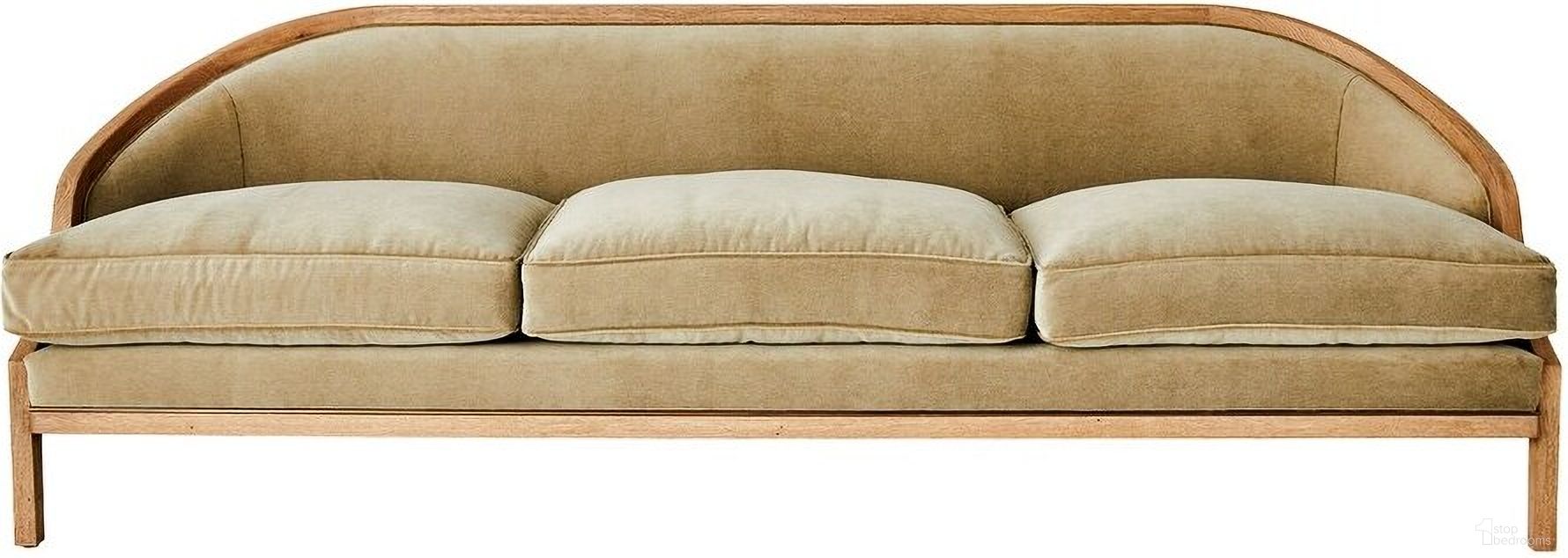 The appearance of Tailored Sofa In Bleached Oak designed by Global Views in the modern / contemporary interior design. This bleached oak piece of furniture was selected by 1StopBedrooms from to add a touch of cosiness and style into your home. Sku: 2772. Material: Brass.