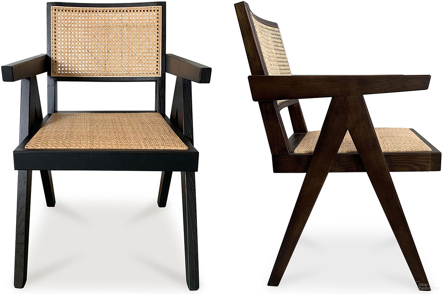 The appearance of Takashi Chair Set of 2 In Brown designed by Moes Home in the transitional interior design. This brown piece of furniture was selected by 1StopBedrooms from Takashi Collection to add a touch of cosiness and style into your home. Sku: FG-1022-20. Material: Wood. Chair Type: Arm Chair.