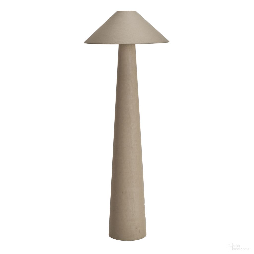 The appearance of Tall Linen Floor Lamp with Shade and Inline Foot Switch In Natural designed by Bloomingville in the modern / contemporary interior design. This natural piece of furniture  was selected by 1StopBedrooms from  to add a touch of cosiness and style into your home. Sku: AH3427MC. Material: Linen.
