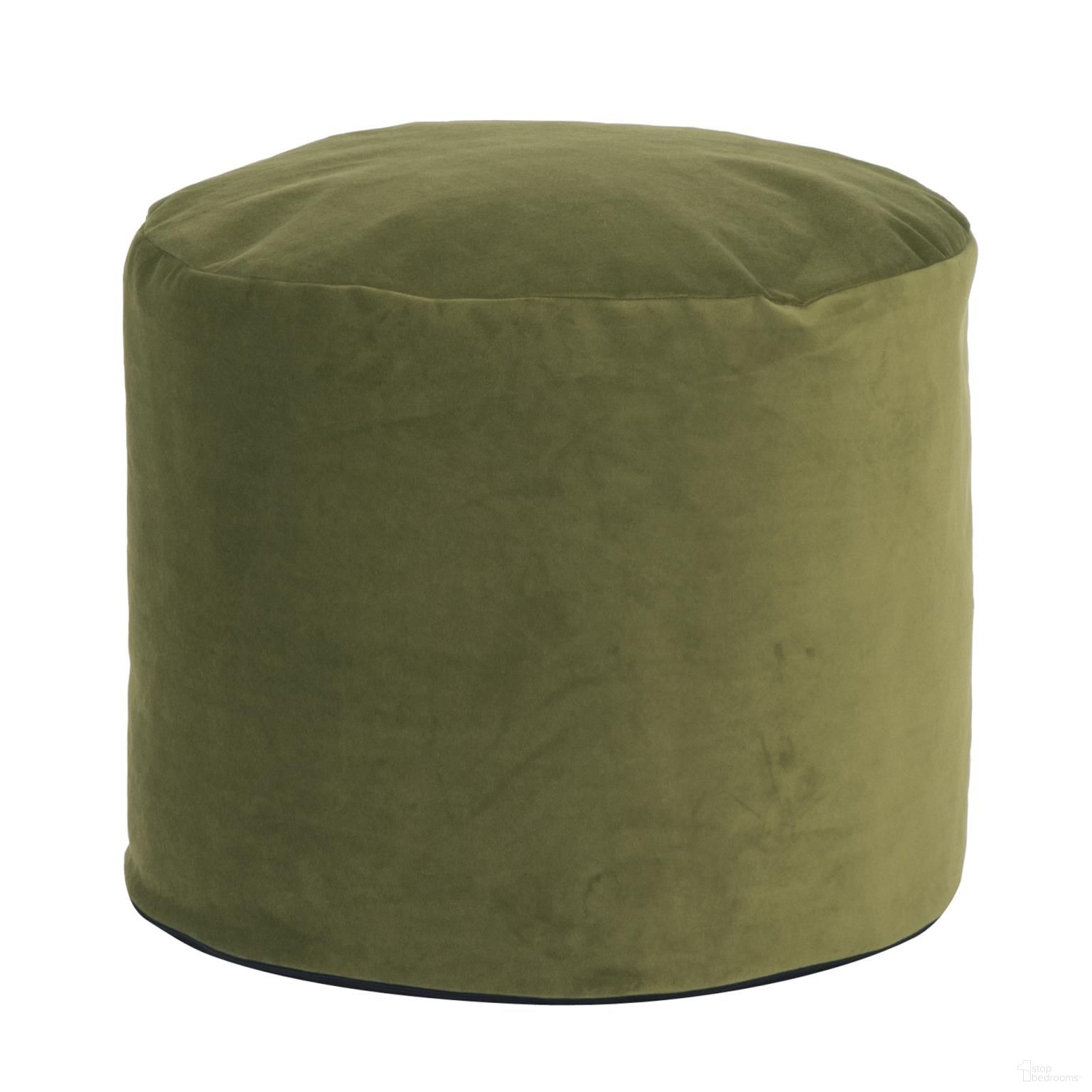 The appearance of Tall Pouf Bella In Moss designed by Howard Elliott in the modern / contemporary interior design. This moss piece of furniture was selected by 1StopBedrooms from Bella Collection to add a touch of cosiness and style into your home. Sku: 872-221. Material: Polyester.