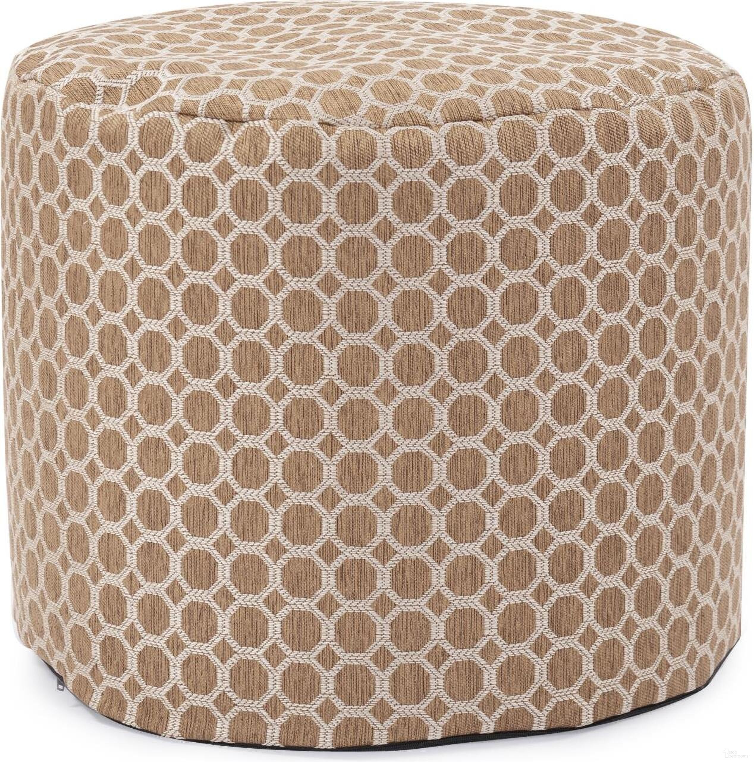 The appearance of Tall Pouf Pyth In Gold designed by Howard Elliott in the modern / contemporary interior design. This gold piece of furniture was selected by 1StopBedrooms from Pyth Collection to add a touch of cosiness and style into your home. Sku: 872-1139. Material: Polyester.