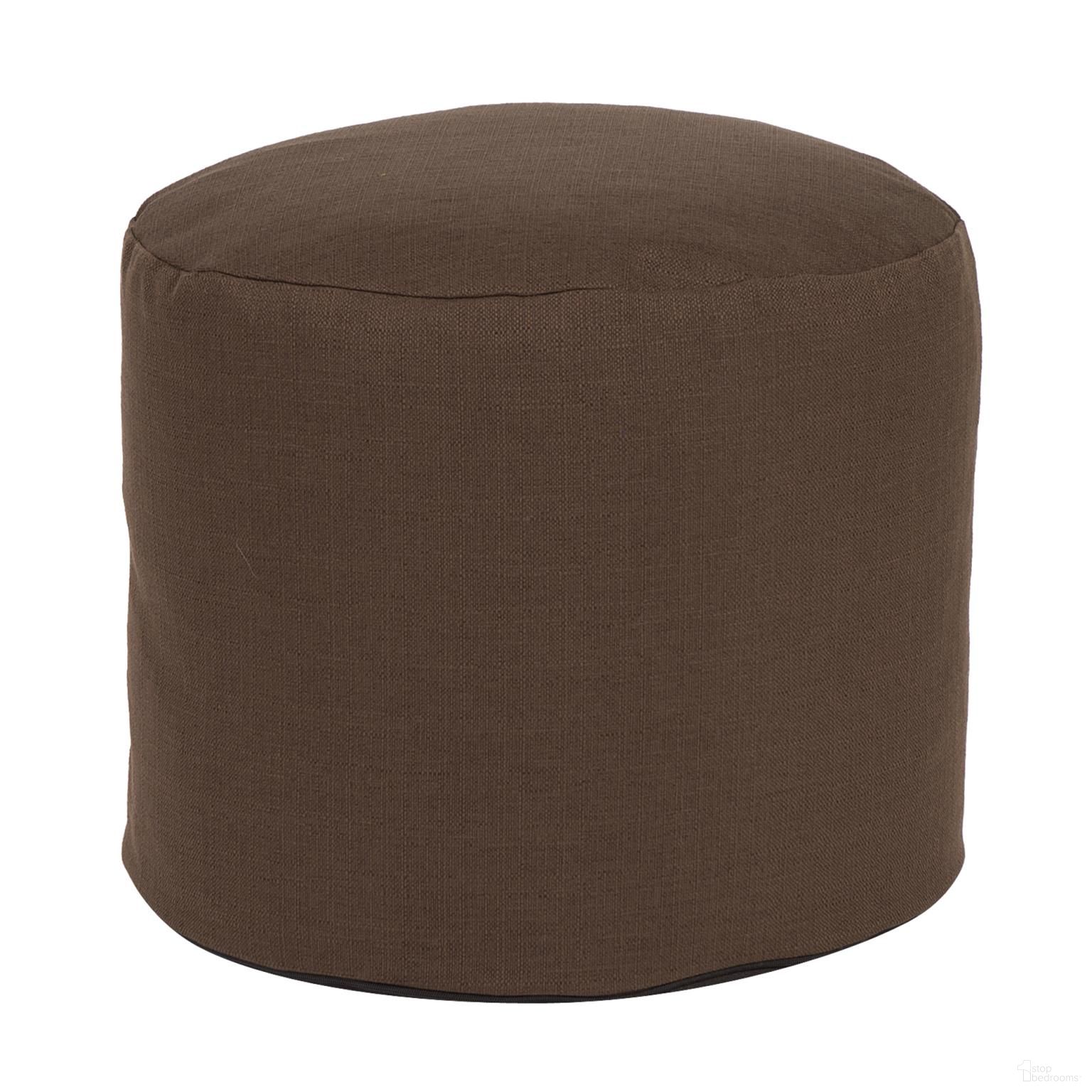 The appearance of Tall Pouf Sterling In Chocolate designed by Howard Elliott in the modern / contemporary interior design. This chocolate piece of furniture  was selected by 1StopBedrooms from Sterling Collection to add a touch of cosiness and style into your home. Sku: 872-202. Material: Polyester.
