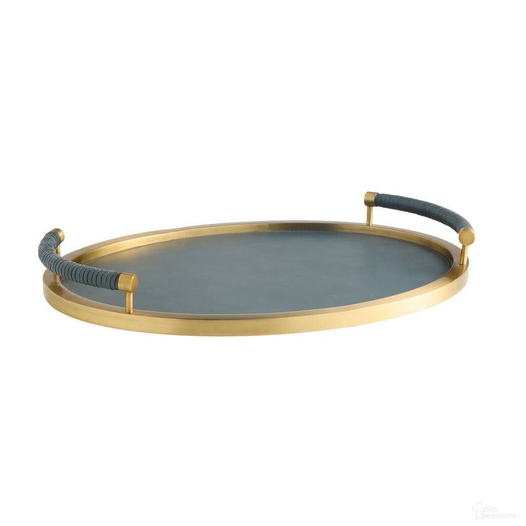 Tallulah Tray In Antique Brass