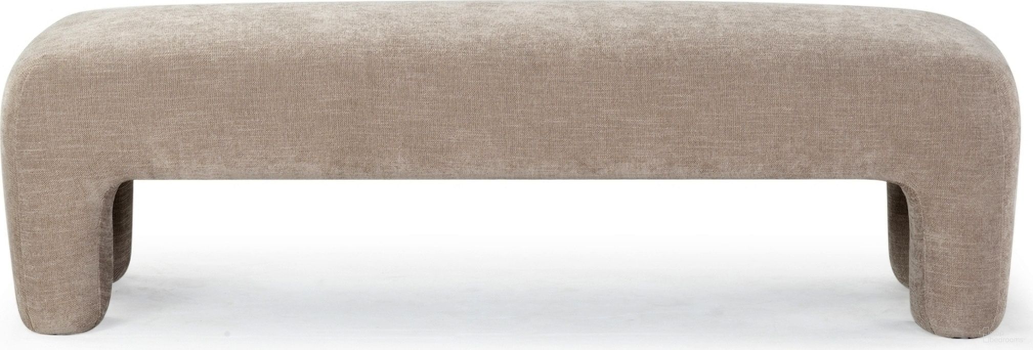 The appearance of Tamlyn Performance Fabric Bench In Light Brown designed by Safavieh Couture in the modern / contemporary interior design. This light brown piece of furniture was selected by 1StopBedrooms from Tamlyn Collection to add a touch of cosiness and style into your home. Sku: SFV4607B. Material: Wood.