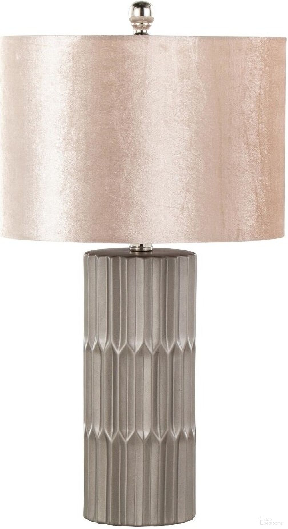 The appearance of Tania 22 Inch Ceramic Table Lamp In Champagne designed by Lumisource in the modern / contemporary interior design. This champagne piece of furniture was selected by 1StopBedrooms from Tania Collection to add a touch of cosiness and style into your home. Sku: TL22-TANIA BNBNCHMP. Material: Metal.