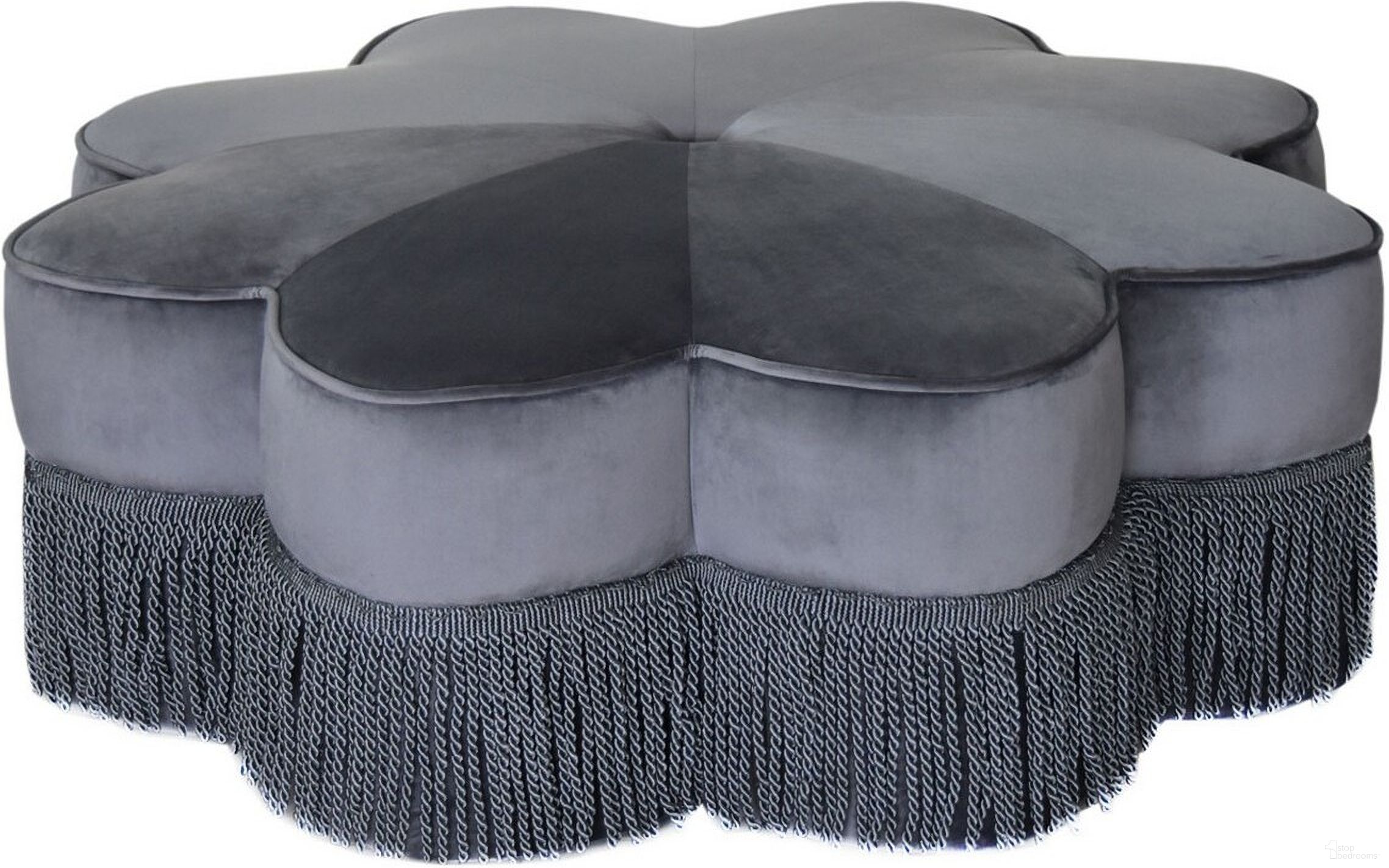 The appearance of Tanith Flower Ottoman in Dark Grey designed by Safavieh in the modern / contemporary interior design. This dark grey piece of furniture was selected by 1StopBedrooms from Tanith Collection to add a touch of cosiness and style into your home. Sku: OTT4500B. Material: Wood.