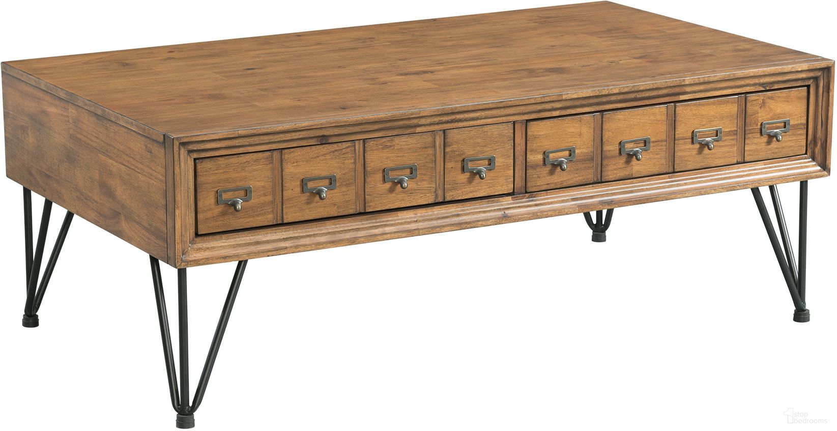 The appearance of Tanner Light Walnut Coffee Table designed by Picket House in the industrial interior design. This brown piece of furniture  was selected by 1StopBedrooms from Tanner Collection to add a touch of cosiness and style into your home. Sku: TBN100CTE. Material: Wood.