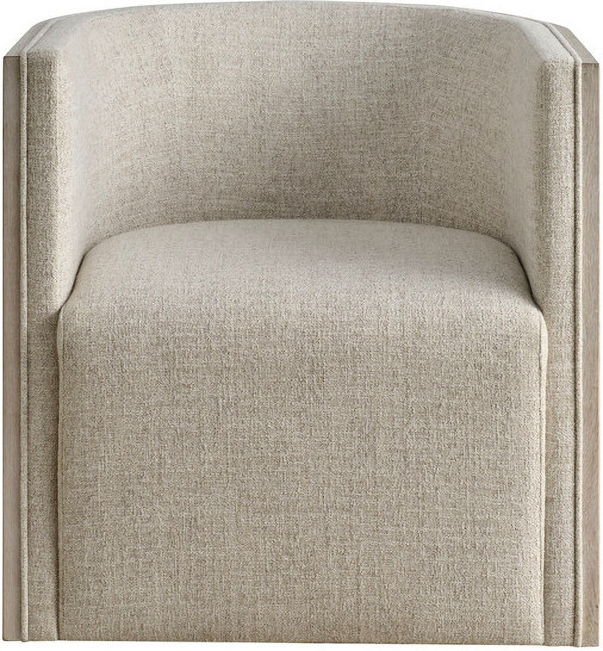 Tanner Swivel Chair In Skylark