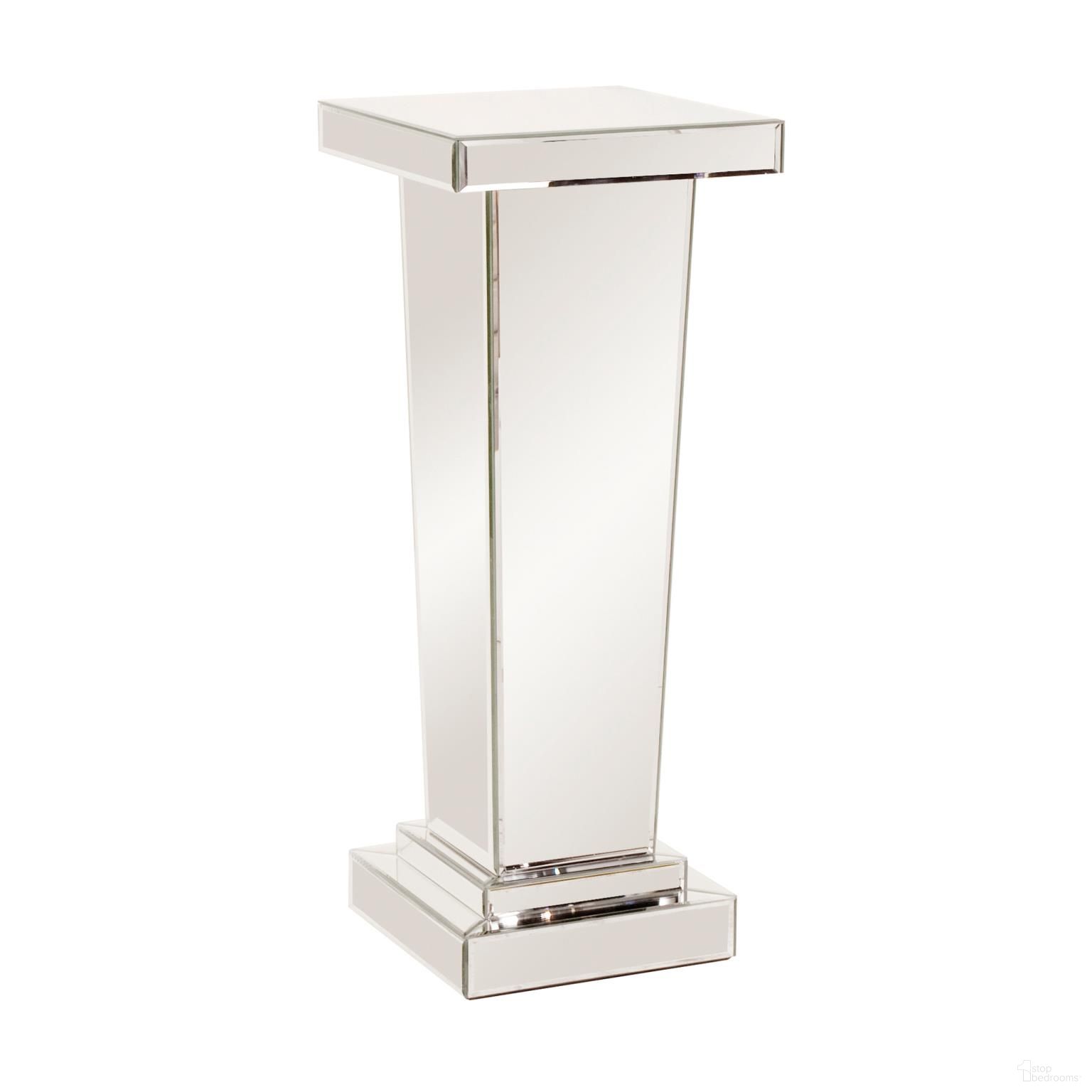 The appearance of Tapered Pedestal In Mirror designed by Howard Elliott in the modern / contemporary interior design. This mirror piece of furniture  was selected by 1StopBedrooms from  to add a touch of cosiness and style into your home. Sku: 11132. Material: Wood.